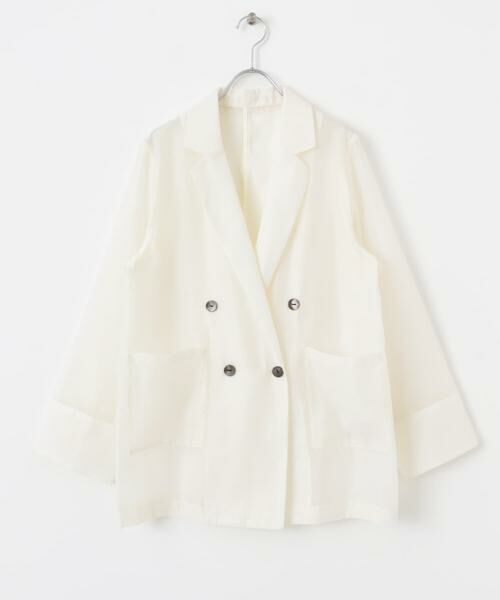 SENSE OF PLACE by URBAN RESEARCH / センスオブプレイス バイ アーバンリサーチ その他アウター | シアーテーラードジャケット | 詳細16