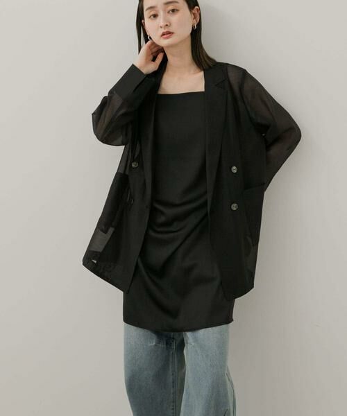 SENSE OF PLACE by URBAN RESEARCH / センスオブプレイス バイ アーバンリサーチ その他アウター | シアーテーラードジャケット | 詳細21