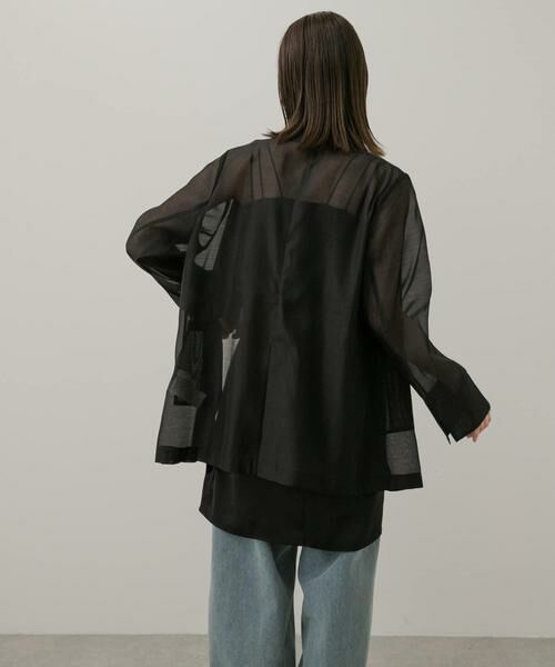 SENSE OF PLACE by URBAN RESEARCH / センスオブプレイス バイ アーバンリサーチ その他アウター | シアーテーラードジャケット | 詳細23