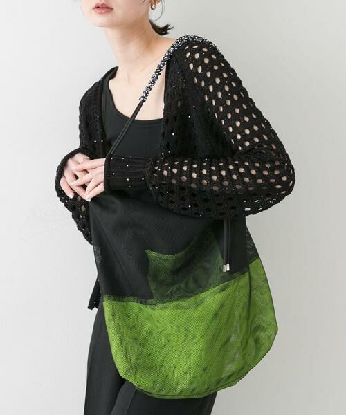 SENSE OF PLACE by URBAN RESEARCH / センスオブプレイス バイ アーバンリサーチ ショルダーバッグ | パラコードハンドルメッシュバッグ | 詳細12