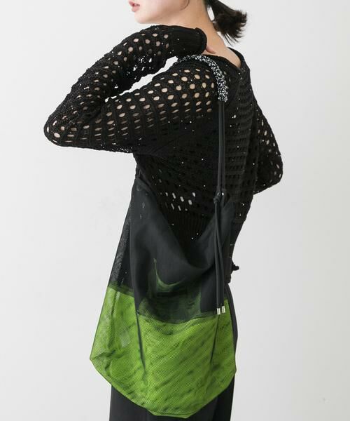 SENSE OF PLACE by URBAN RESEARCH / センスオブプレイス バイ アーバンリサーチ ショルダーバッグ | パラコードハンドルメッシュバッグ | 詳細13