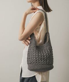 SENSE OF PLACE by URBAN RESEARCH / センスオブプレイス バイ アーバンリサーチ ハンドバッグ | メタリックヤーンバッグ