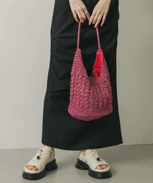 SENSE OF PLACE by URBAN RESEARCH / センスオブプレイス バイ アーバンリサーチ ハンドバッグ | メタリックヤーンバッグ | 詳細2