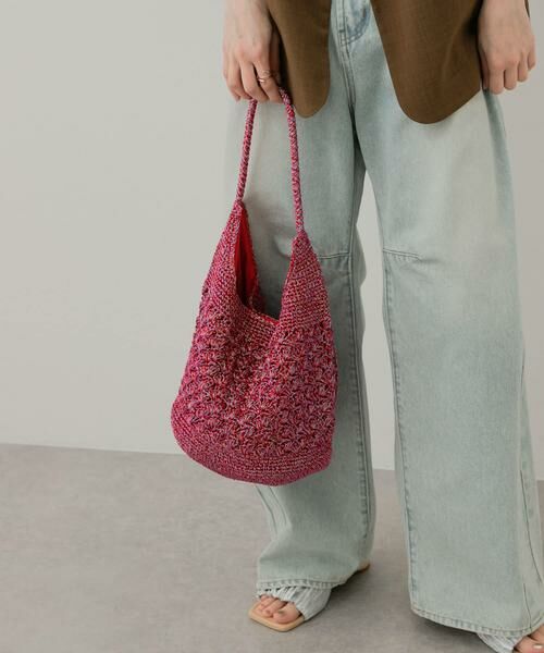 SENSE OF PLACE by URBAN RESEARCH / センスオブプレイス バイ アーバンリサーチ ハンドバッグ | メタリックヤーンバッグ | 詳細5