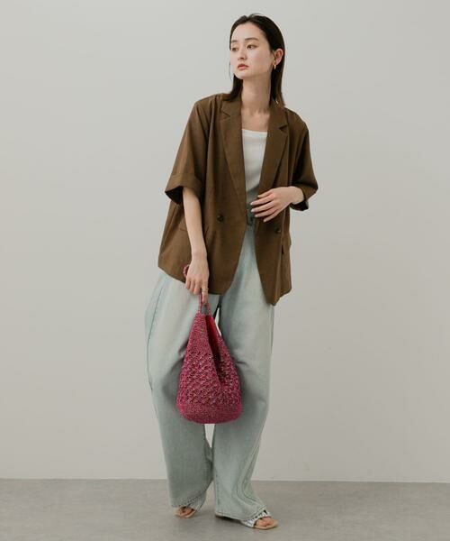 SENSE OF PLACE by URBAN RESEARCH / センスオブプレイス バイ アーバンリサーチ ハンドバッグ | メタリックヤーンバッグ | 詳細6