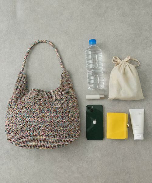 SENSE OF PLACE by URBAN RESEARCH / センスオブプレイス バイ アーバンリサーチ ハンドバッグ | メタリックヤーンバッグ | 詳細24