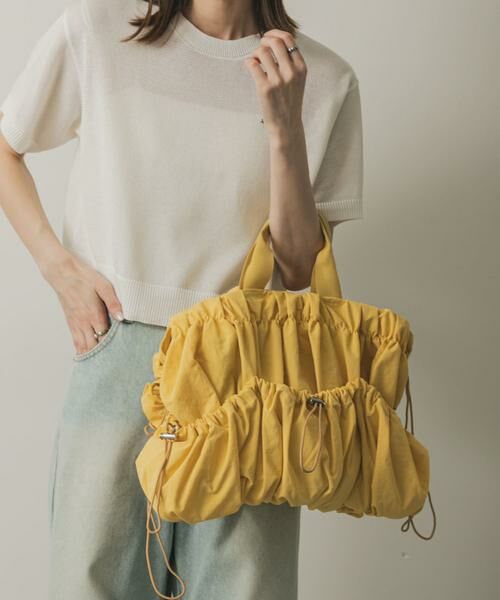 SENSE OF PLACE by URBAN RESEARCH / センスオブプレイス バイ アーバンリサーチ ショルダーバッグ | アウトポケットギャザーショルダーバッグ | 詳細1