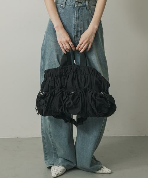 SENSE OF PLACE by URBAN RESEARCH / センスオブプレイス バイ アーバンリサーチ ショルダーバッグ | アウトポケットギャザーショルダーバッグ | 詳細14