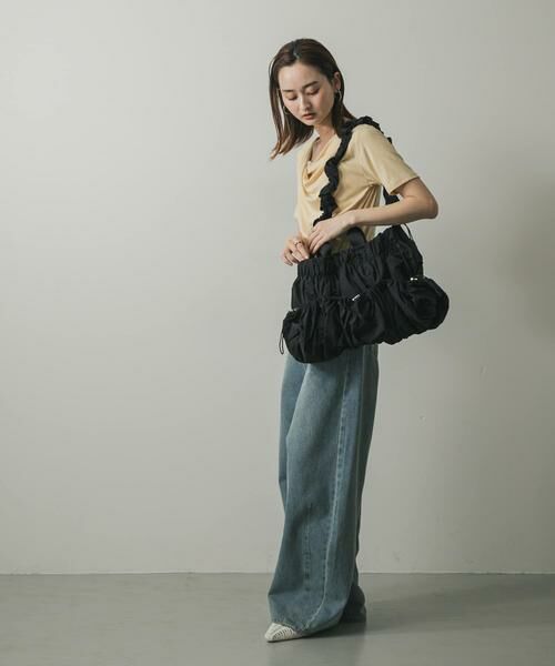 SENSE OF PLACE by URBAN RESEARCH / センスオブプレイス バイ アーバンリサーチ ショルダーバッグ | アウトポケットギャザーショルダーバッグ | 詳細15