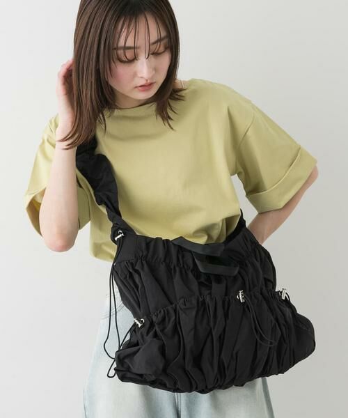 SENSE OF PLACE by URBAN RESEARCH / センスオブプレイス バイ アーバンリサーチ ショルダーバッグ | アウトポケットギャザーショルダーバッグ | 詳細17