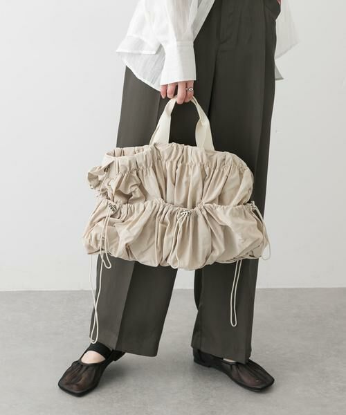 SENSE OF PLACE by URBAN RESEARCH / センスオブプレイス バイ アーバンリサーチ ショルダーバッグ | アウトポケットギャザーショルダーバッグ | 詳細23