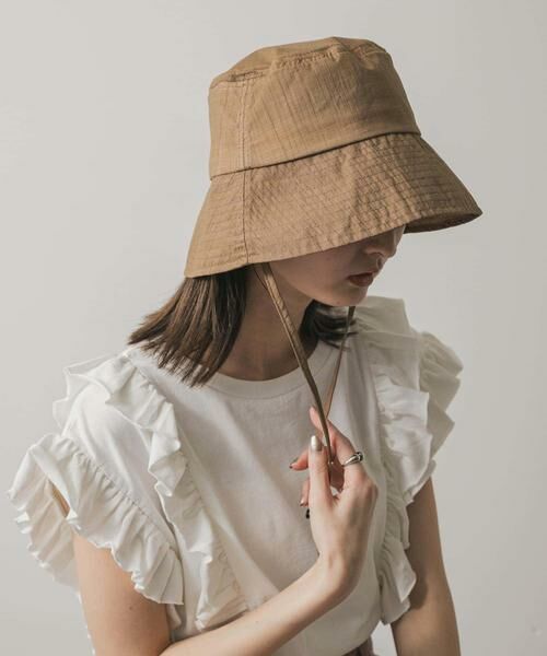 SENSE OF PLACE by URBAN RESEARCH / センスオブプレイス バイ アーバンリサーチ ハット | 『WEB限定』『UVカット』UVダウンブリムハット | 詳細4