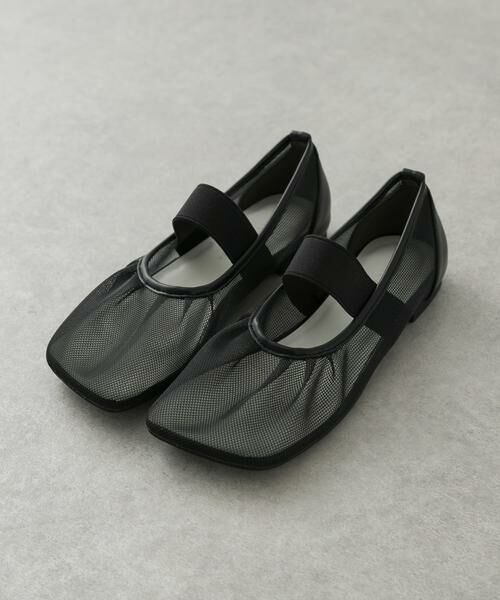 SENSE OF PLACE by URBAN RESEARCH / センスオブプレイス バイ アーバンリサーチ パンプス | オブリークトゥメッシュフラットシューズ | 詳細6