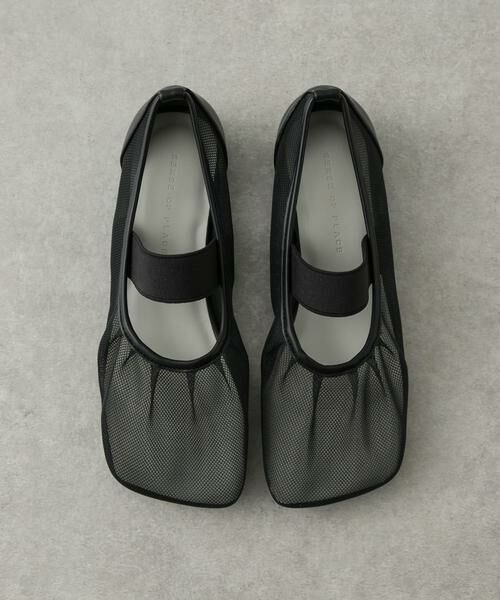 SENSE OF PLACE by URBAN RESEARCH / センスオブプレイス バイ アーバンリサーチ パンプス | オブリークトゥメッシュフラットシューズ | 詳細7