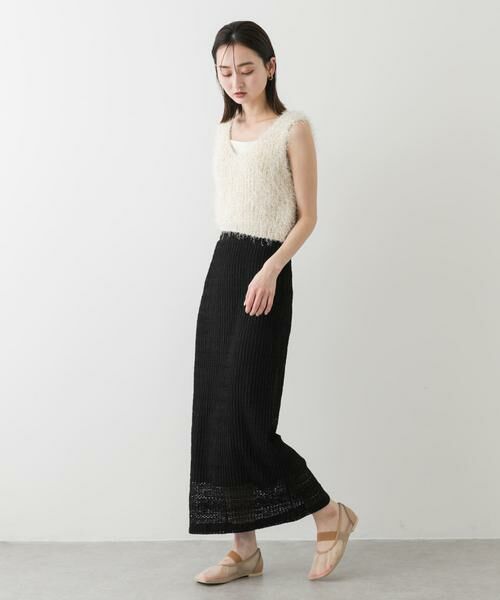 SENSE OF PLACE by URBAN RESEARCH / センスオブプレイス バイ アーバンリサーチ パンプス | オブリークトゥメッシュフラットシューズ | 詳細14