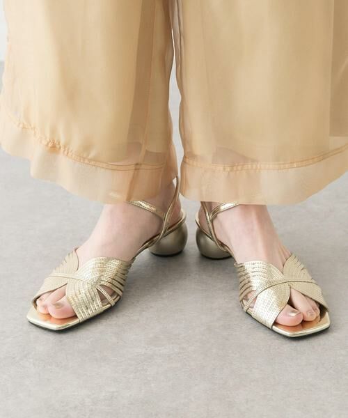 SENSE OF PLACE by URBAN RESEARCH / センスオブプレイス バイ アーバンリサーチ サンダル | メタリックサンダル | 詳細5