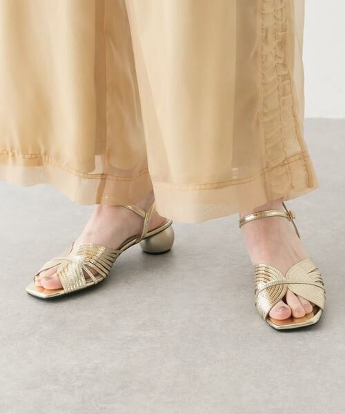 SENSE OF PLACE by URBAN RESEARCH / センスオブプレイス バイ アーバンリサーチ サンダル | メタリックサンダル | 詳細6