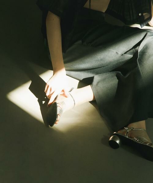 SENSE OF PLACE by URBAN RESEARCH / センスオブプレイス バイ アーバンリサーチ サンダル | メタリックサンダル | 詳細10