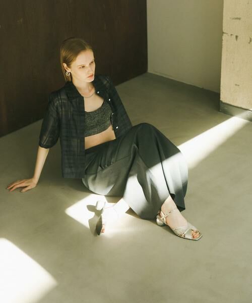 SENSE OF PLACE by URBAN RESEARCH / センスオブプレイス バイ アーバンリサーチ サンダル | メタリックサンダル | 詳細11