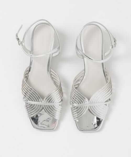 SENSE OF PLACE by URBAN RESEARCH / センスオブプレイス バイ アーバンリサーチ サンダル | メタリックサンダル | 詳細18