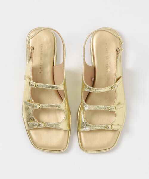 SENSE OF PLACE by URBAN RESEARCH / センスオブプレイス バイ アーバンリサーチ サンダル | スクエアトゥベルトサンダル | 詳細14