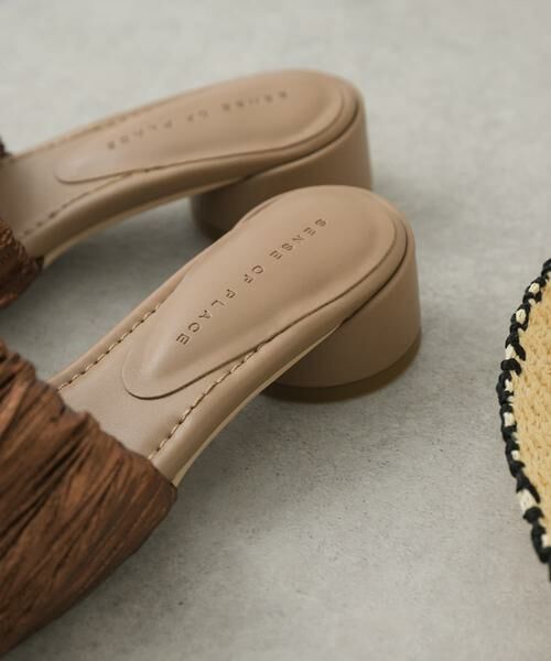 SENSE OF PLACE by URBAN RESEARCH / センスオブプレイス バイ アーバンリサーチ サンダル | スクエアトゥメタリックギャザーサンダル | 詳細7