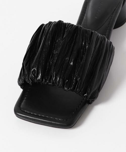 SENSE OF PLACE by URBAN RESEARCH / センスオブプレイス バイ アーバンリサーチ サンダル | スクエアトゥメタリックギャザーサンダル | 詳細18