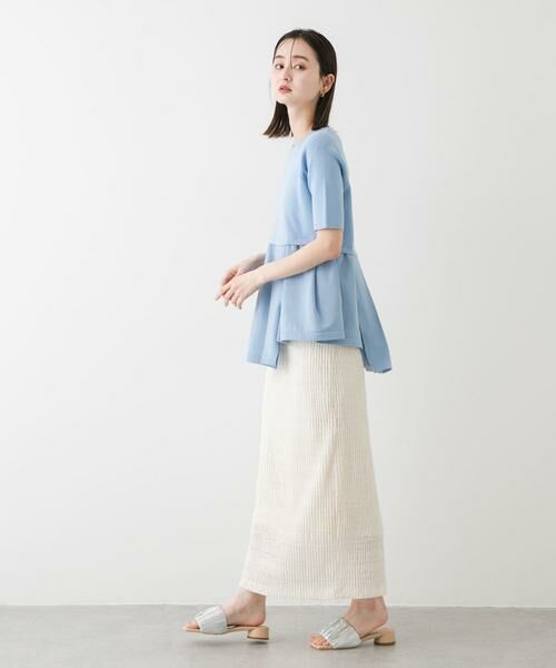 SENSE OF PLACE by URBAN RESEARCH / センスオブプレイス バイ アーバンリサーチ サンダル | スクエアトゥメタリックギャザーサンダル | 詳細20