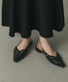 SENSE OF PLACE by URBAN RESEARCH / センスオブプレイス バイ アーバンリサーチ サンダル | コードアミポインテッドサンダル