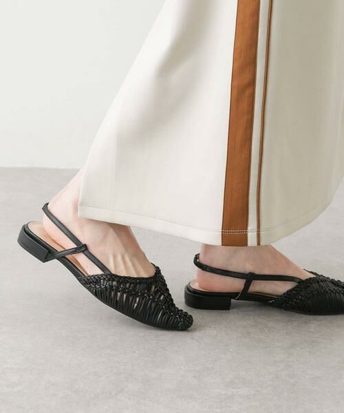 SENSE OF PLACE by URBAN RESEARCH / センスオブプレイス バイ アーバンリサーチ サンダル | コードアミポインテッドサンダル | 詳細11