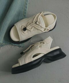 SENSE OF PLACE by URBAN RESEARCH / センスオブプレイス バイ アーバンリサーチ サンダル | ボリュームソールドロストスポーツサンダル