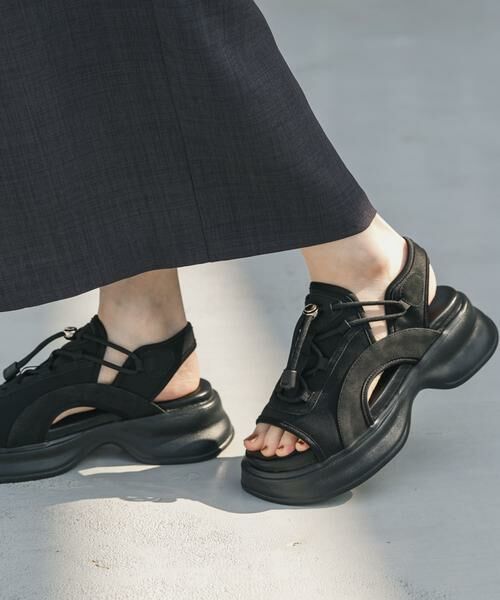 SENSE OF PLACE by URBAN RESEARCH / センスオブプレイス バイ アーバンリサーチ サンダル | ボリュームソールドロストスポーツサンダル | 詳細10