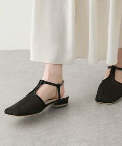 SENSE OF PLACE by URBAN RESEARCH / センスオブプレイス バイ アーバンリサーチ パンプス | Tストラップメッシュサンダル