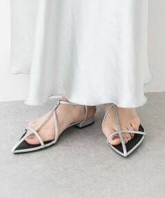 SENSE OF PLACE by URBAN RESEARCH / センスオブプレイス バイ アーバンリサーチ サンダル | ポインテッドナローストラップサンダル