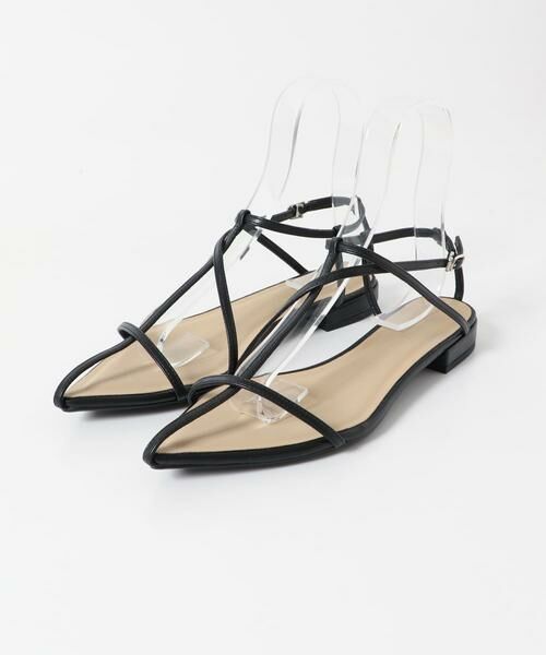 SENSE OF PLACE by URBAN RESEARCH / センスオブプレイス バイ アーバンリサーチ サンダル | ポインテッドナローストラップサンダル | 詳細8