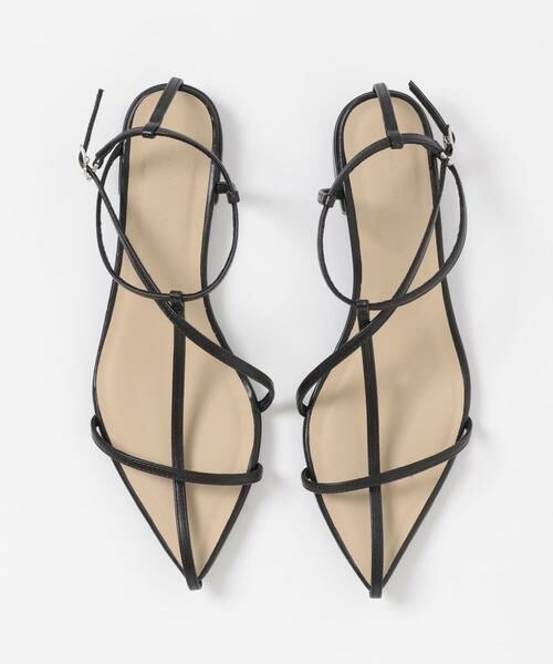 SENSE OF PLACE by URBAN RESEARCH / センスオブプレイス バイ アーバンリサーチ サンダル | ポインテッドナローストラップサンダル | 詳細9