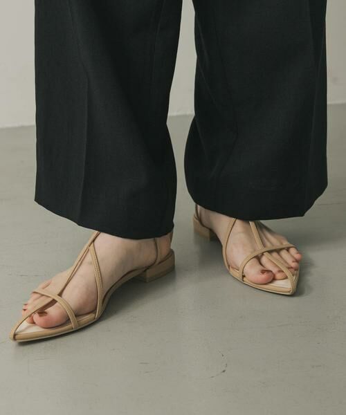 SENSE OF PLACE by URBAN RESEARCH / センスオブプレイス バイ アーバンリサーチ サンダル | ポインテッドナローストラップサンダル | 詳細13