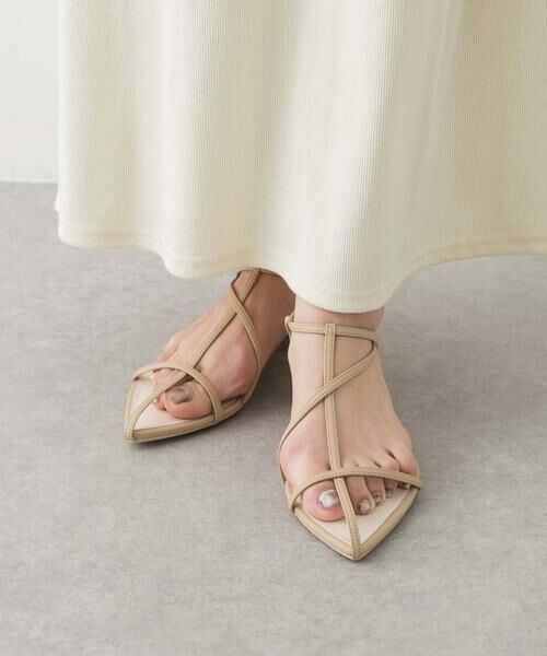 SENSE OF PLACE by URBAN RESEARCH / センスオブプレイス バイ アーバンリサーチ サンダル | ポインテッドナローストラップサンダル | 詳細17