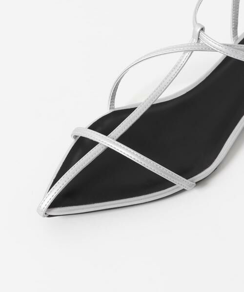 SENSE OF PLACE by URBAN RESEARCH / センスオブプレイス バイ アーバンリサーチ サンダル | ポインテッドナローストラップサンダル | 詳細30