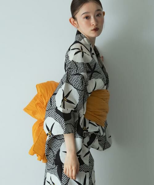 SENSE OF PLACE by URBAN RESEARCH / センスオブプレイス バイ アーバンリサーチ 着物・浴衣・小物類 | 浴衣2点セットB(変織紅梅) | 詳細1