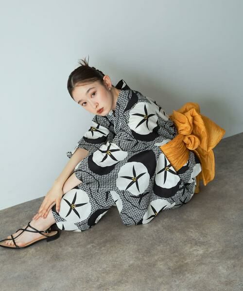 SENSE OF PLACE by URBAN RESEARCH / センスオブプレイス バイ アーバンリサーチ 着物・浴衣・小物類 | 浴衣2点セットB(変織紅梅) | 詳細11