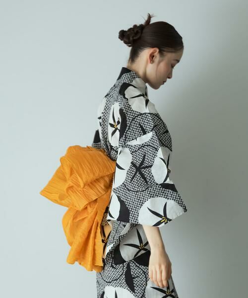 SENSE OF PLACE by URBAN RESEARCH / センスオブプレイス バイ アーバンリサーチ 着物・浴衣・小物類 | 浴衣2点セットB(変織紅梅) | 詳細3