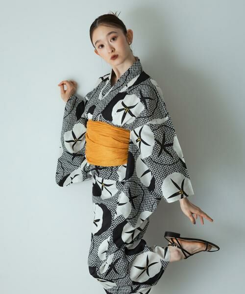 SENSE OF PLACE by URBAN RESEARCH / センスオブプレイス バイ アーバンリサーチ 着物・浴衣・小物類 | 浴衣2点セットB(変織紅梅) | 詳細5