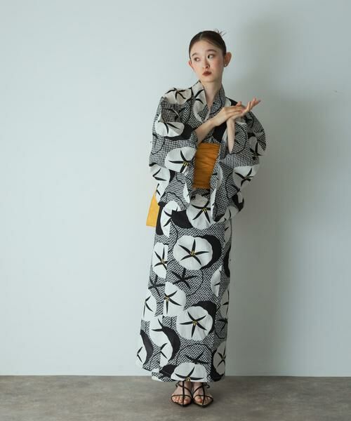 SENSE OF PLACE by URBAN RESEARCH / センスオブプレイス バイ アーバンリサーチ 着物・浴衣・小物類 | 浴衣2点セットB(変織紅梅) | 詳細6