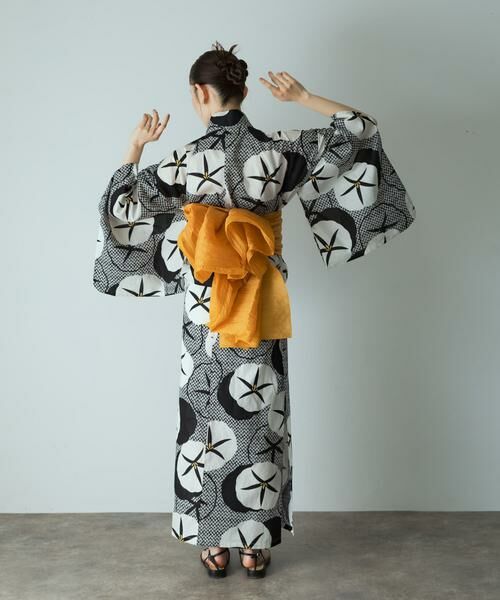 SENSE OF PLACE by URBAN RESEARCH / センスオブプレイス バイ アーバンリサーチ 着物・浴衣・小物類 | 浴衣2点セットB(変織紅梅) | 詳細8