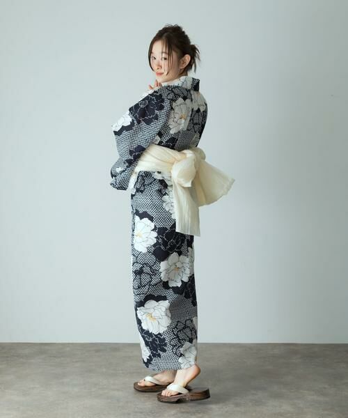 SENSE OF PLACE by URBAN RESEARCH / センスオブプレイス バイ アーバンリサーチ 着物・浴衣・小物類 | 浴衣2点セットB(変織紅梅) | 詳細23