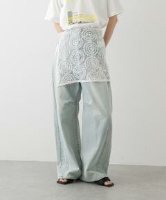 SENSE OF PLACE by URBAN RESEARCH / センスオブプレイス バイ アーバンリサーチ スカート | チュールレースラップスカート