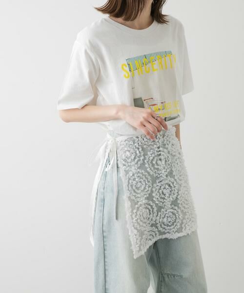 SENSE OF PLACE by URBAN RESEARCH / センスオブプレイス バイ アーバンリサーチ スカート | チュールレースラップスカート | 詳細2