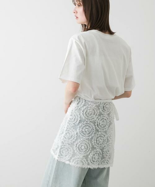 SENSE OF PLACE by URBAN RESEARCH / センスオブプレイス バイ アーバンリサーチ スカート | チュールレースラップスカート | 詳細3