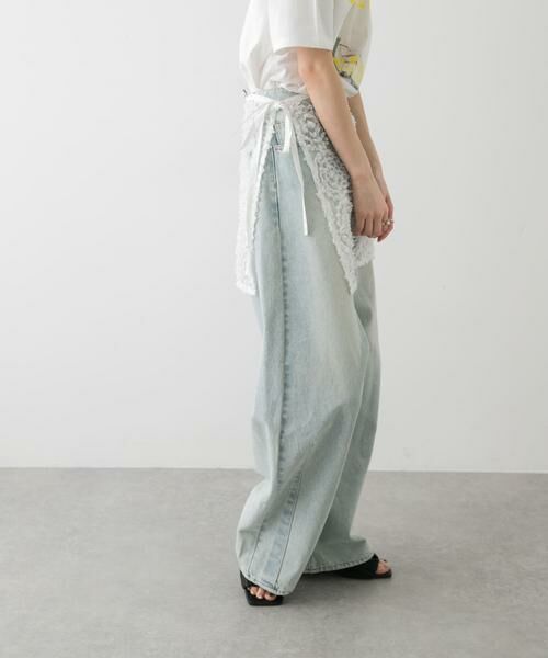 SENSE OF PLACE by URBAN RESEARCH / センスオブプレイス バイ アーバンリサーチ スカート | チュールレースラップスカート | 詳細4